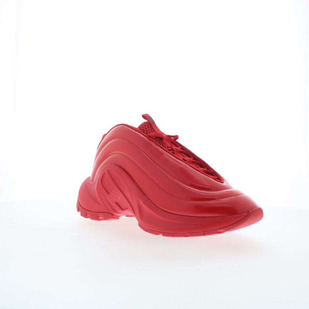 Diesel Mens S-D-Runner X Red Shoes (NWT) - Picture 2 of 7